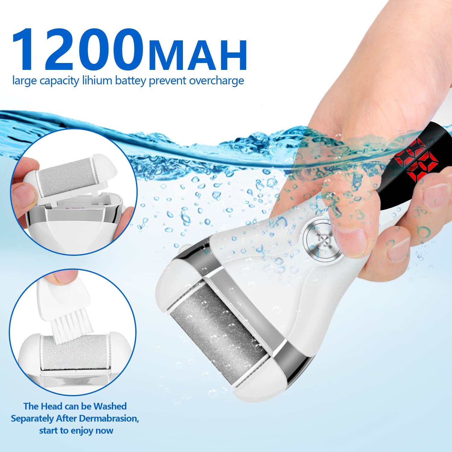 Elmchee Rechargeable Foot Callus Remover Kit Discount Best Place