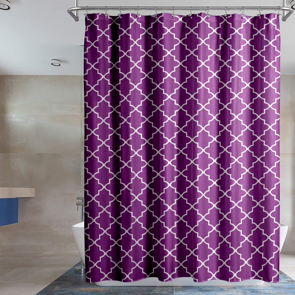 2-Pack: Water-Proof Printed Peva Shower Curtain Cheap Genuine