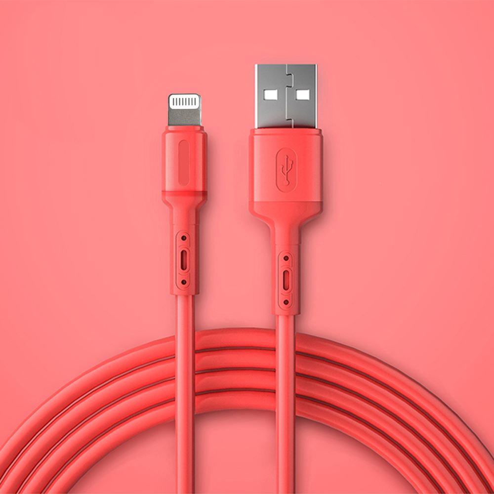 2-Pack: Colorful Charging Cables - Lightning or USB-C Choice Online