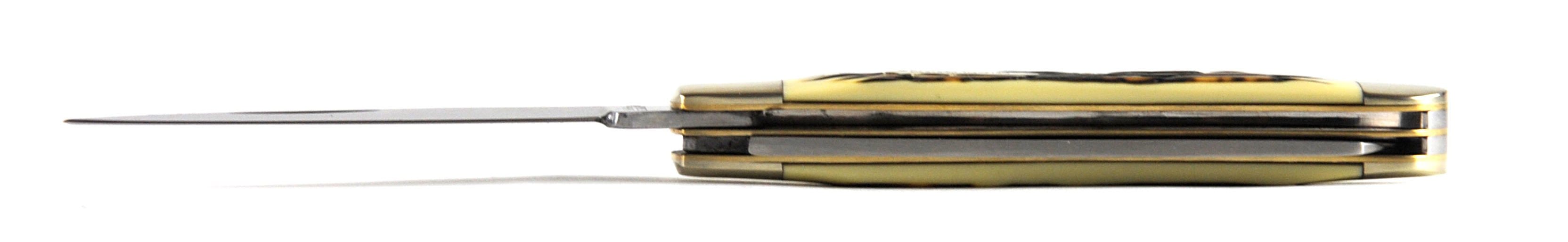 Schrade Uncle Henry Pro Trapper, 2 3.2 Blades, Staglon Handle - 285UH Discount Footlocker Pictures