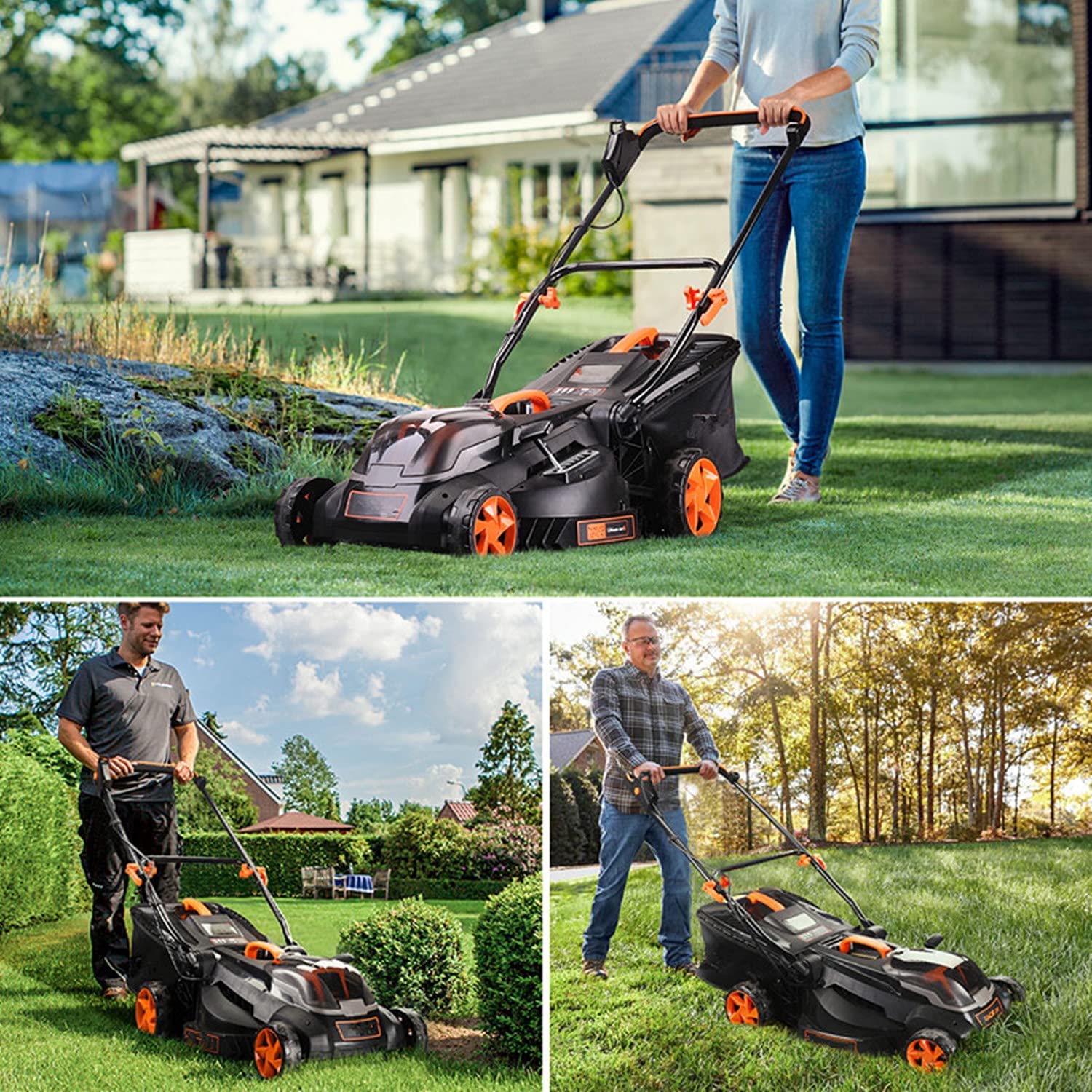 16-Inch DSF Cordless Lawn Mower The Cheapest For Sale