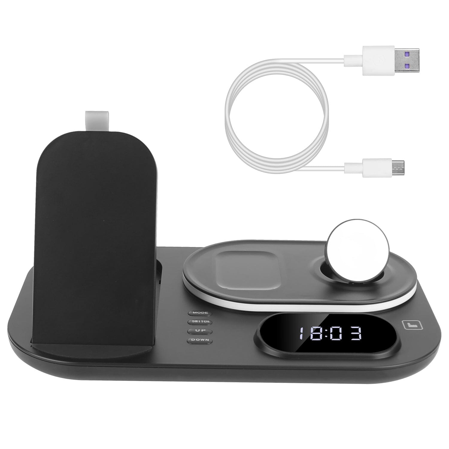 4-in-1 Foldable Wireless Charging Station Stand Dock Inexpensive Cheap Online