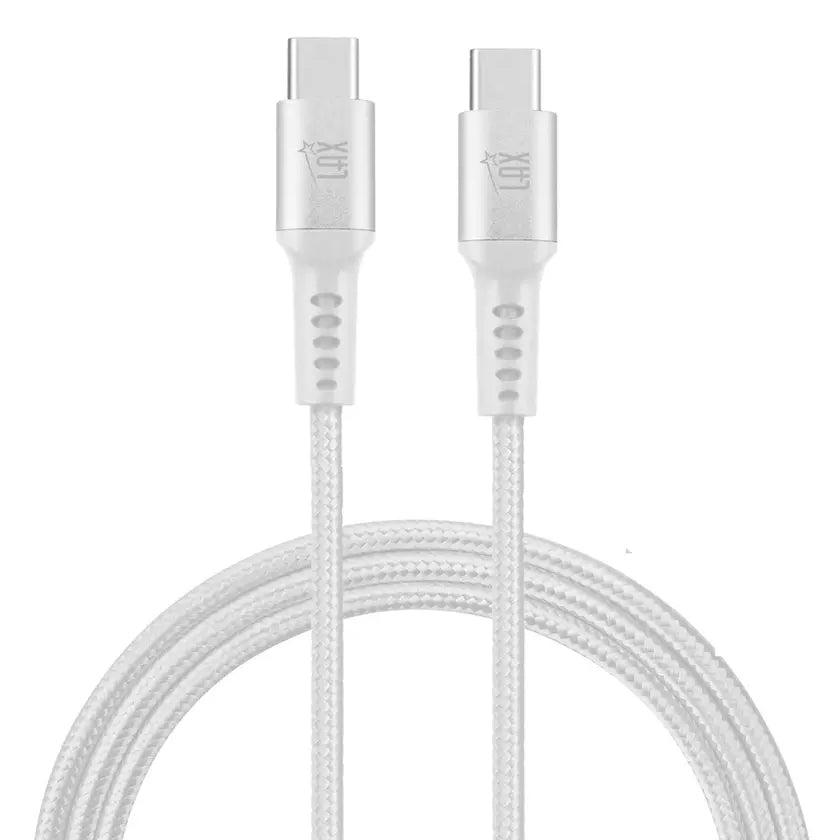 2-Pack: Nylon USB C to USB C Cable 6 Ft. 60W Get To Buy Sale Online