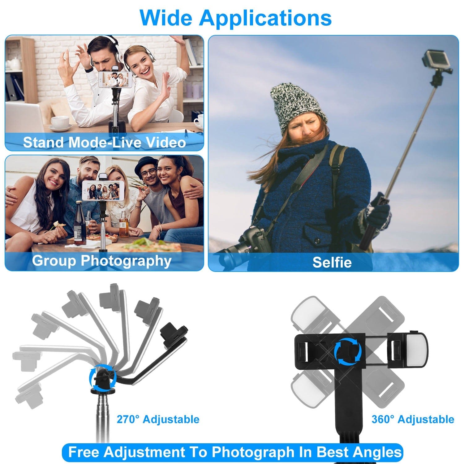 Wireless Selfie Stick Tripod Get Authentic For Sale