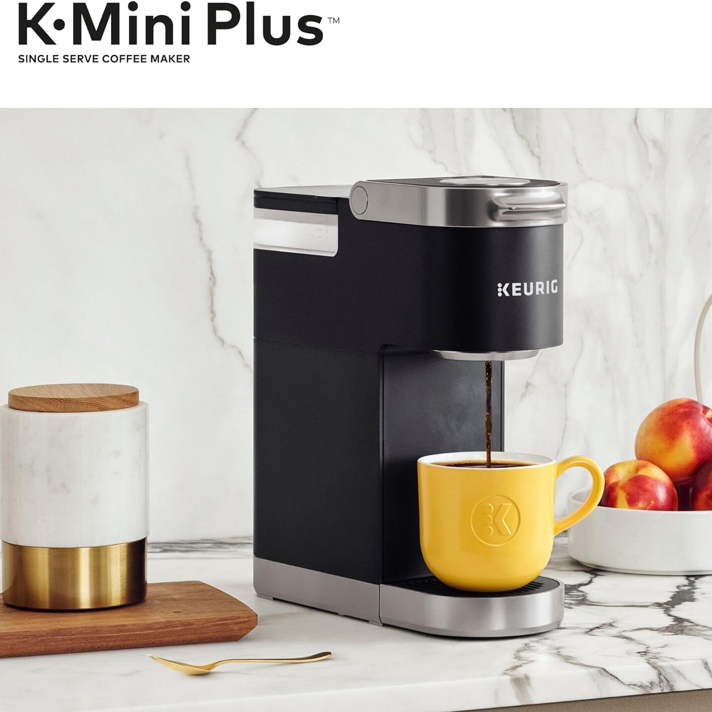 Keurig K-Mini Plus Single Serve K-Cup Pod Coffee Maker  (Refurbished) High Quality Buy Online