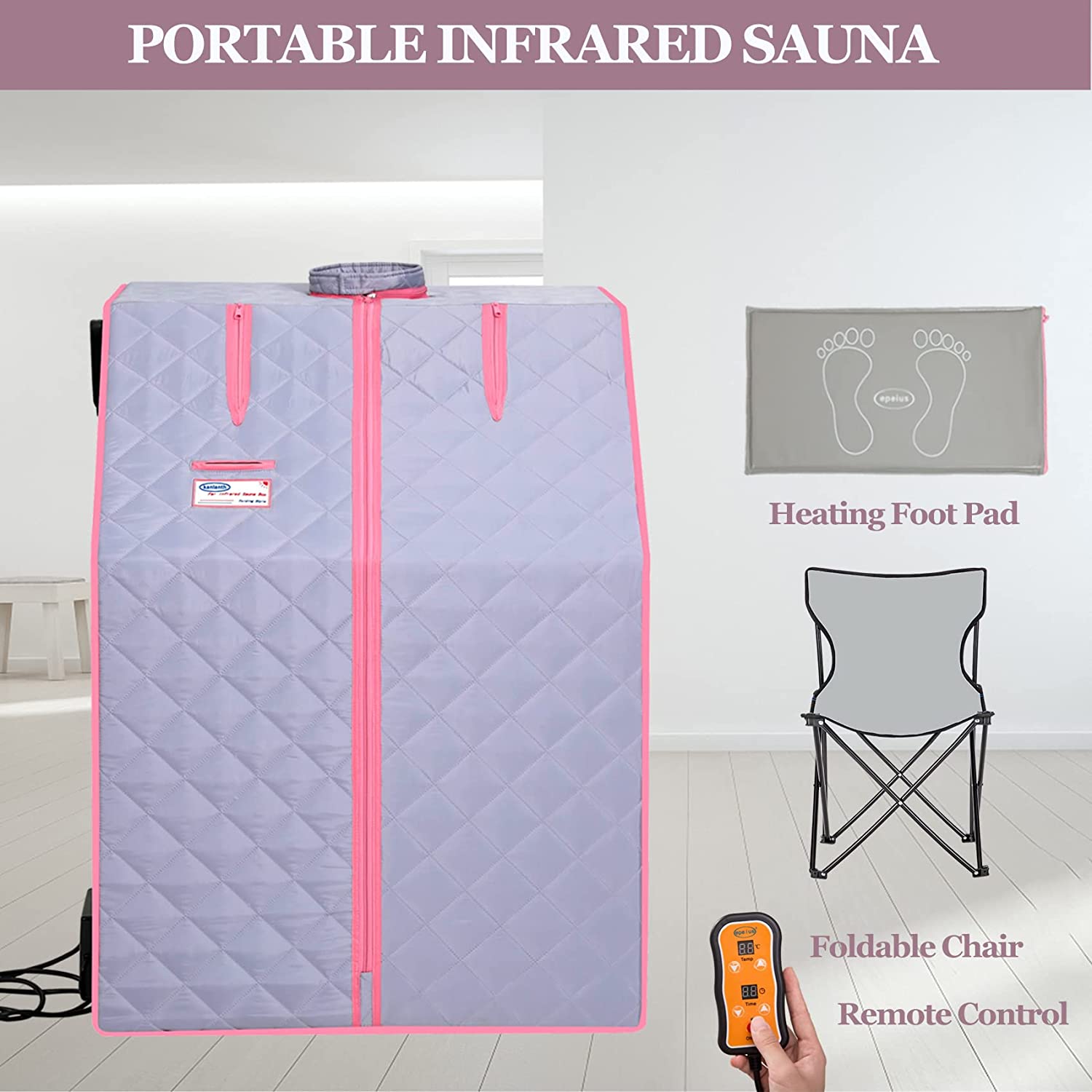 One Person Portable Full Body Sauna Tent SPA Set for Home Hot Sale Online