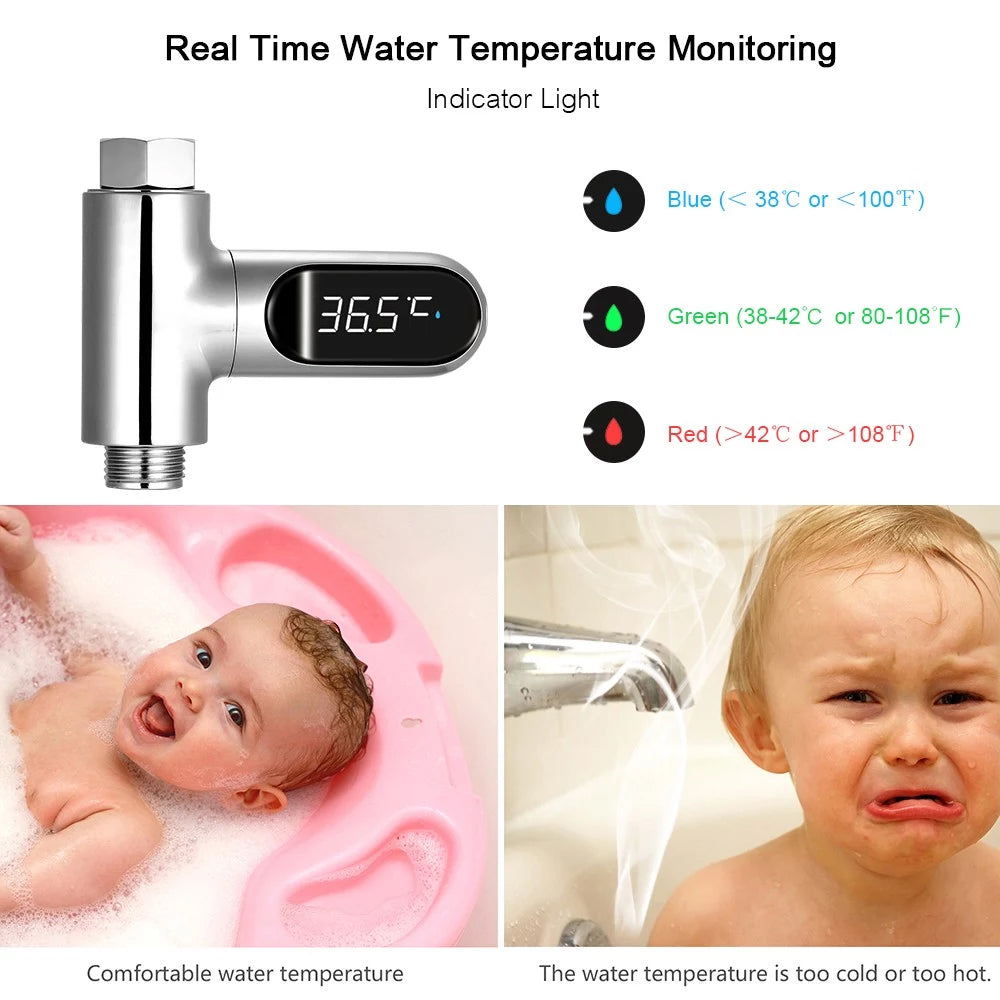 LED Digital Shower Thermometer Outlet Ebay