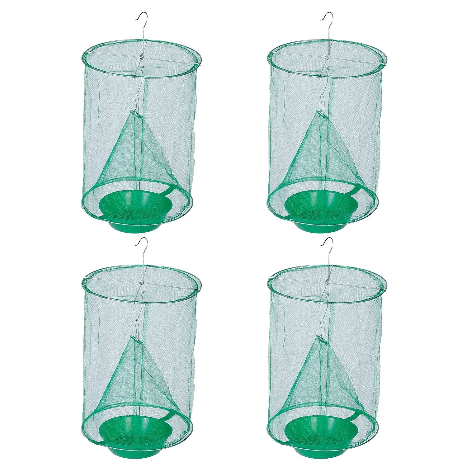 4-Piece: Ranch Fly Trap with Bait Set Lowest Pice Cheap Pice