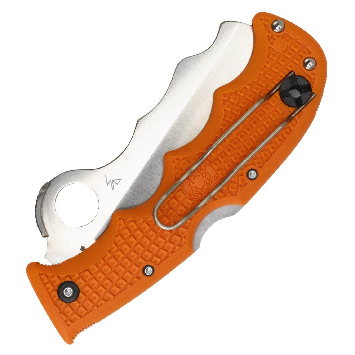 Spyderco Assist Rescue Knife, 3.7 VG-10 Blade, Orange FRN Handles - C79PSOR Fashionable Cheap Online