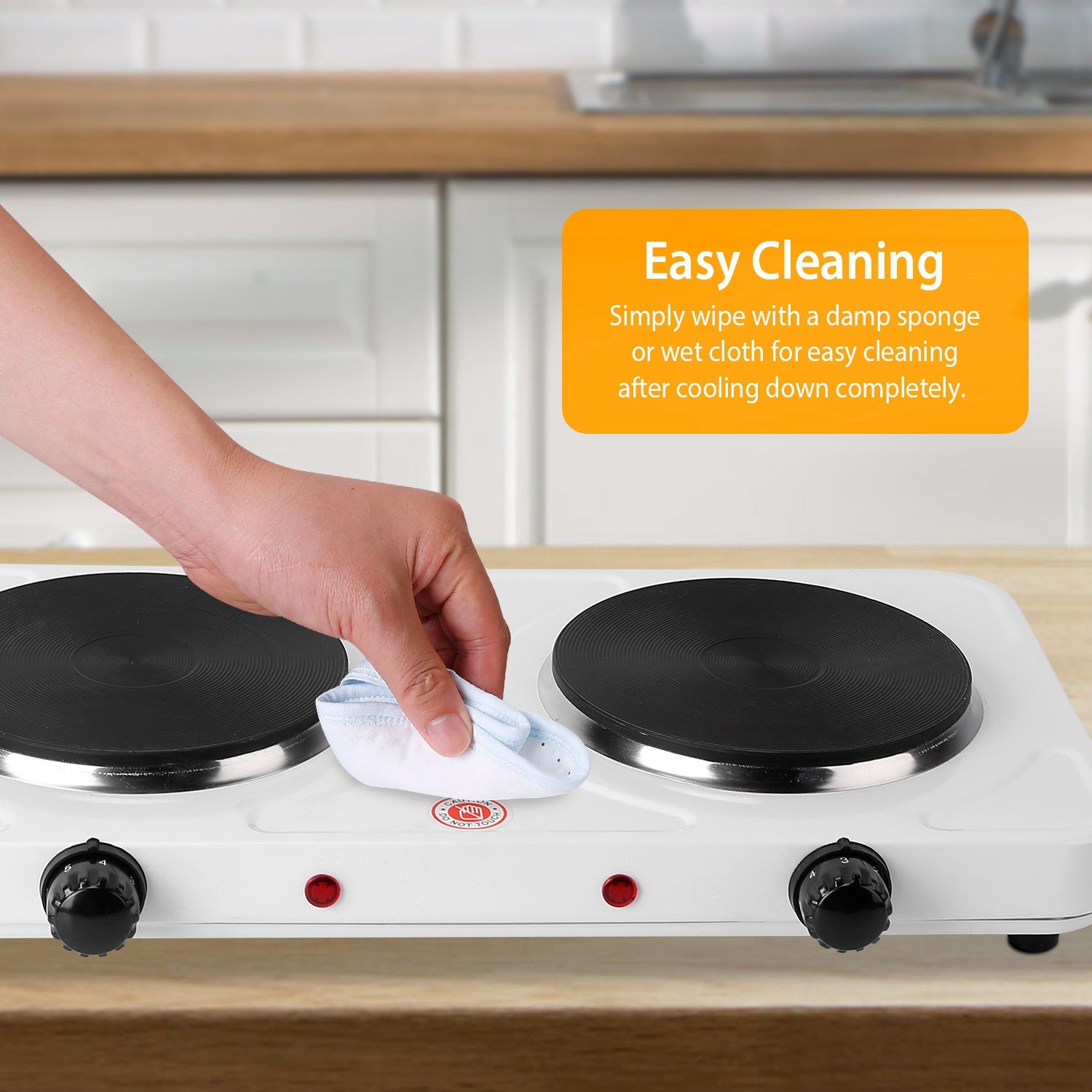 2000W Portable Double Electric Burner Clearance Supply