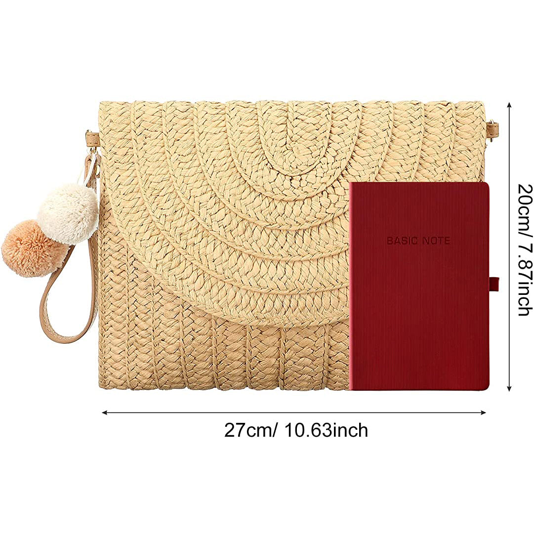 Straw Handmade Shoulder Bag Low Cost Cheap Online