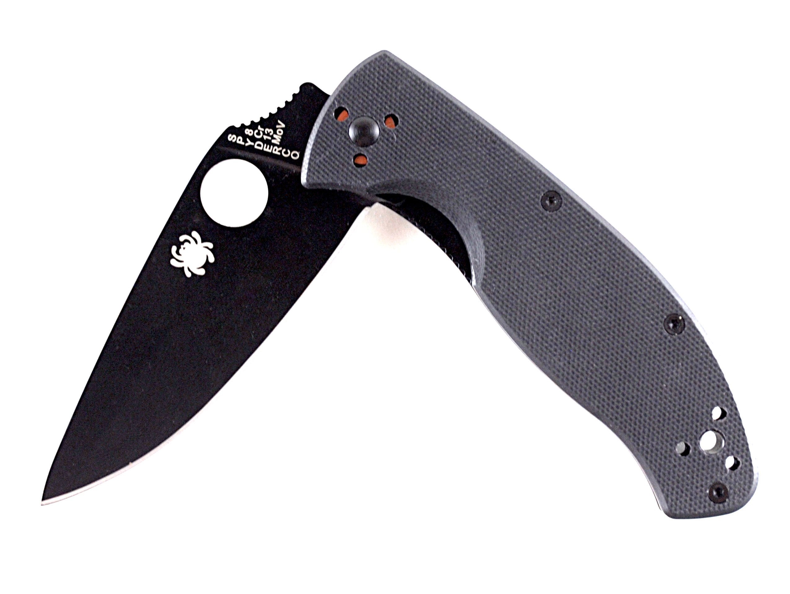 Spyderco Tenacious, 3.39 Black Blade, Black G10 Handle - C122GBBKP Sale 2025