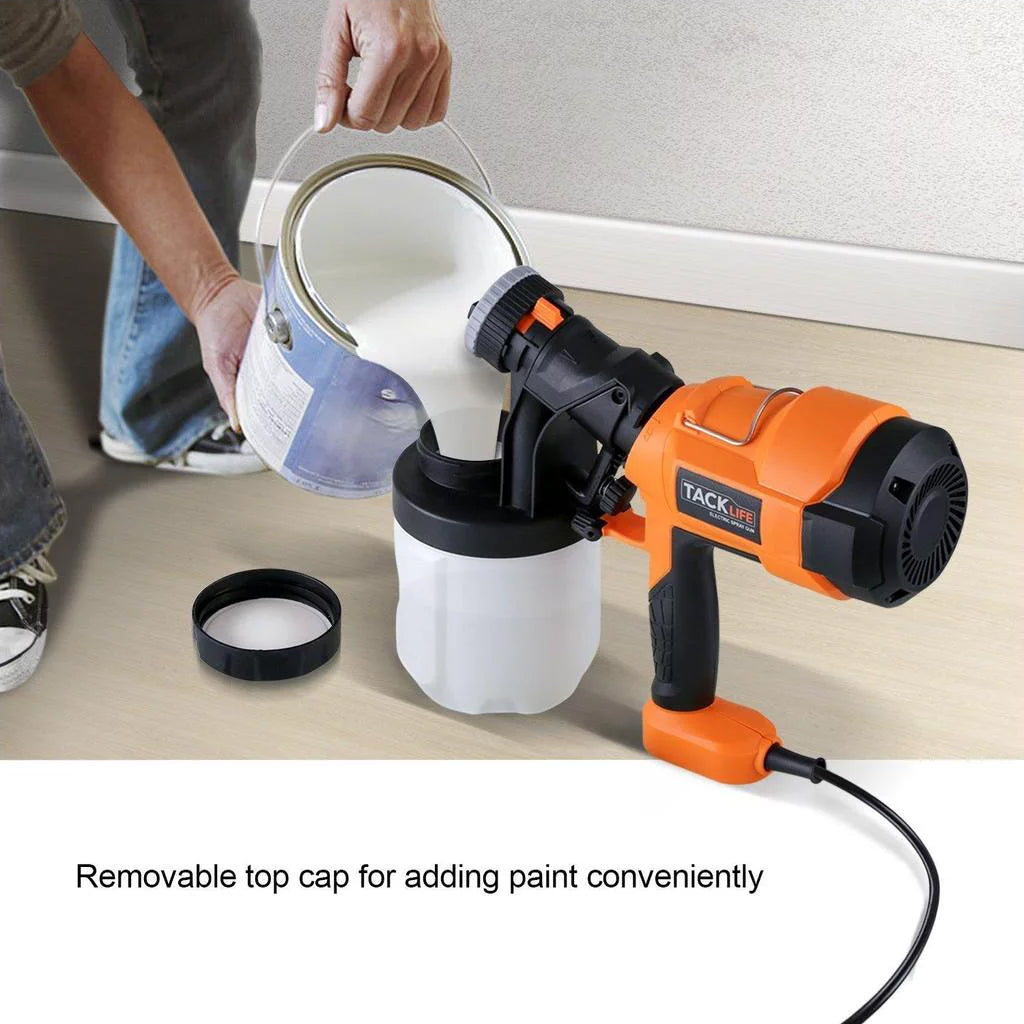 TACKLIFE Paint Sprayer, High Power HVLP Home Electric Paint Gun Outlet Shop Offer