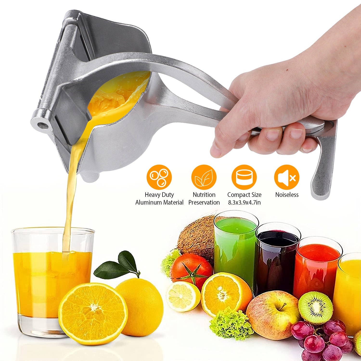 Heavy Duty Manual Fruit Juice Extractor Cheap Sale Latest Collections