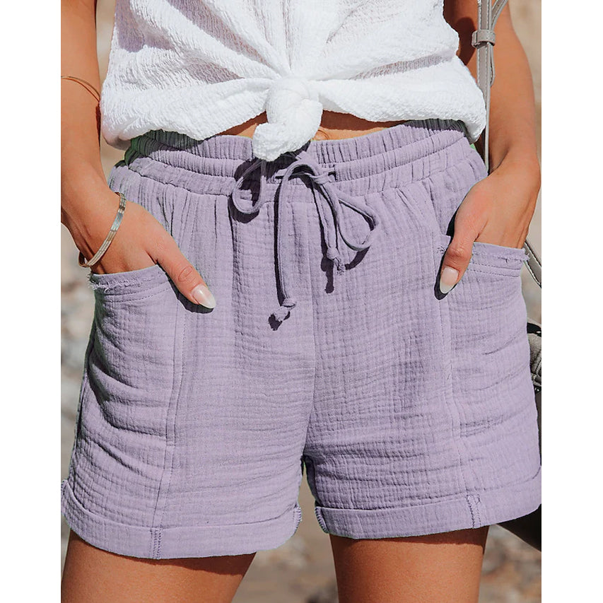 Women's Basic Casual Sports Shorts Discount Explore