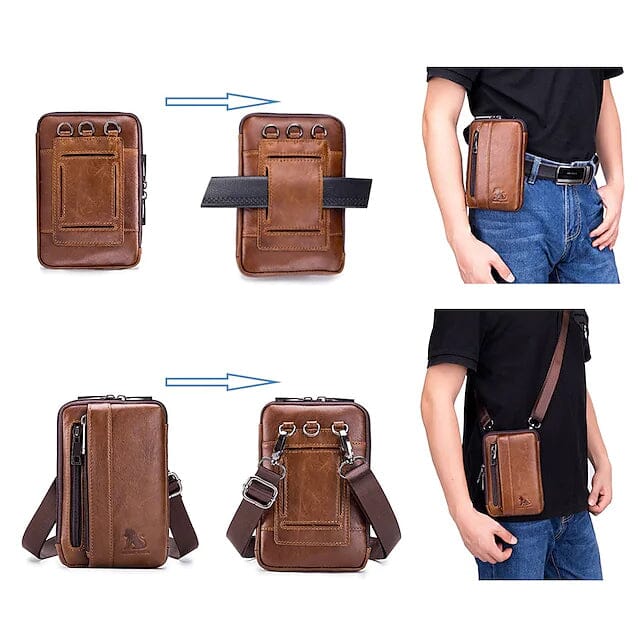 Men's Bum Bag Messenger Bag Fanny Pack Belt Pouch Cheapest Pice