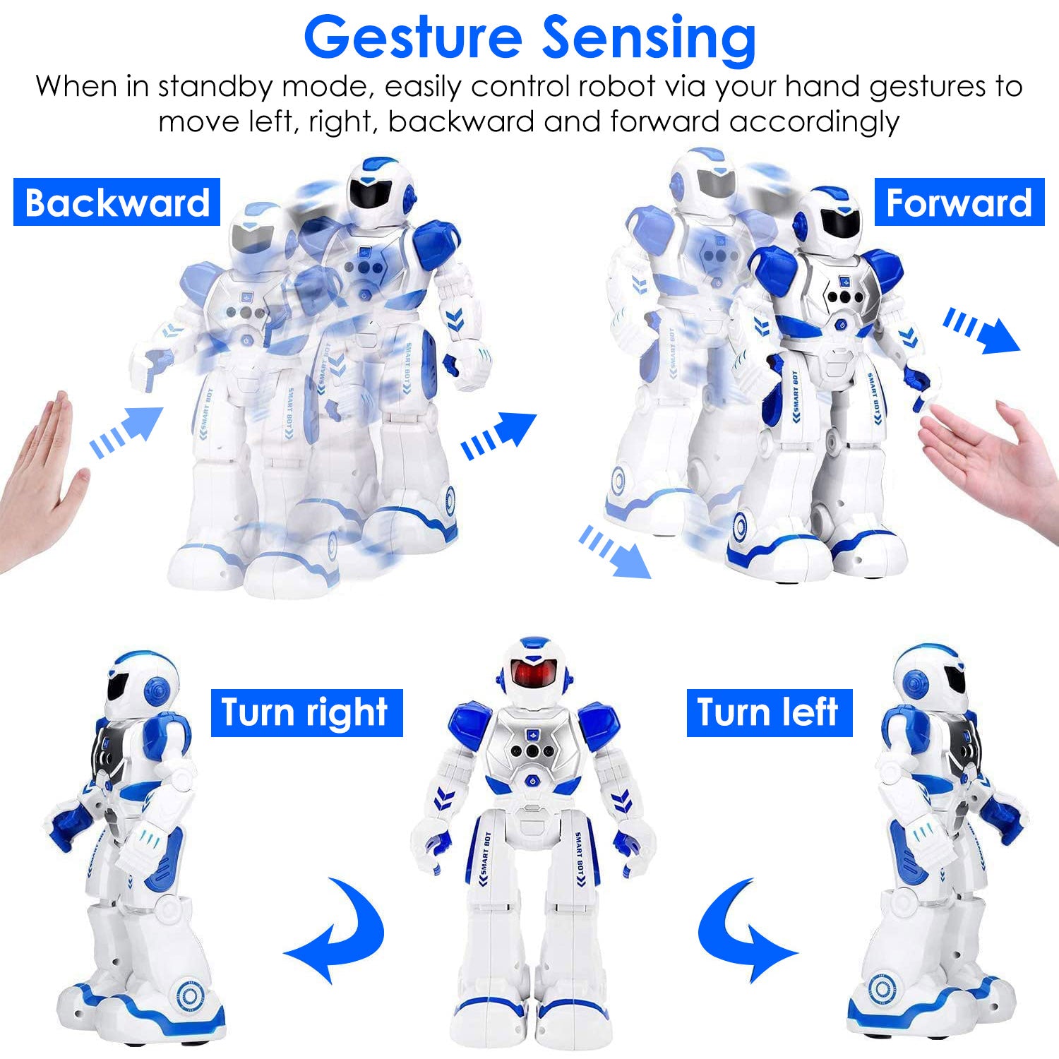 Gesture Sensing Intelligent Remote Control Robot Buy Cheap Classic