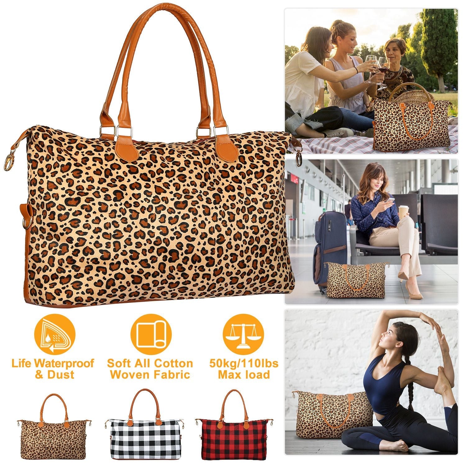 Women Duffle Bag Travel Luggage Clearance 100% Guaranteed