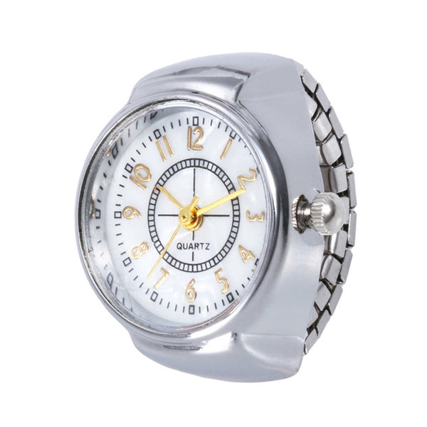 Dial Quartz Watch Creative Steel Cool Elastic Quartz Finger Ring Watch Online Online High Quality