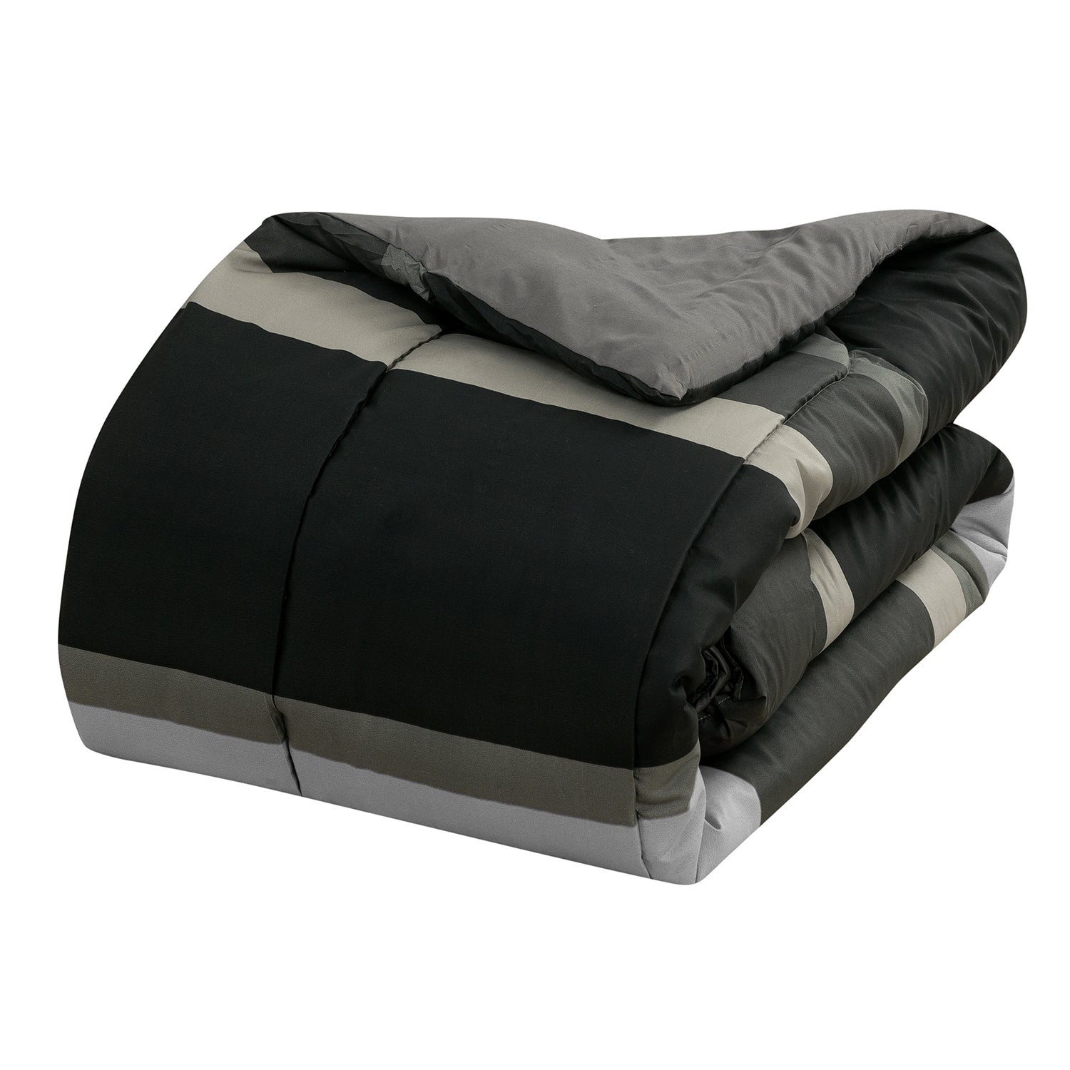 Brooklyn Flat Rugby Stripe Bed-in-a-Bag Set Supply