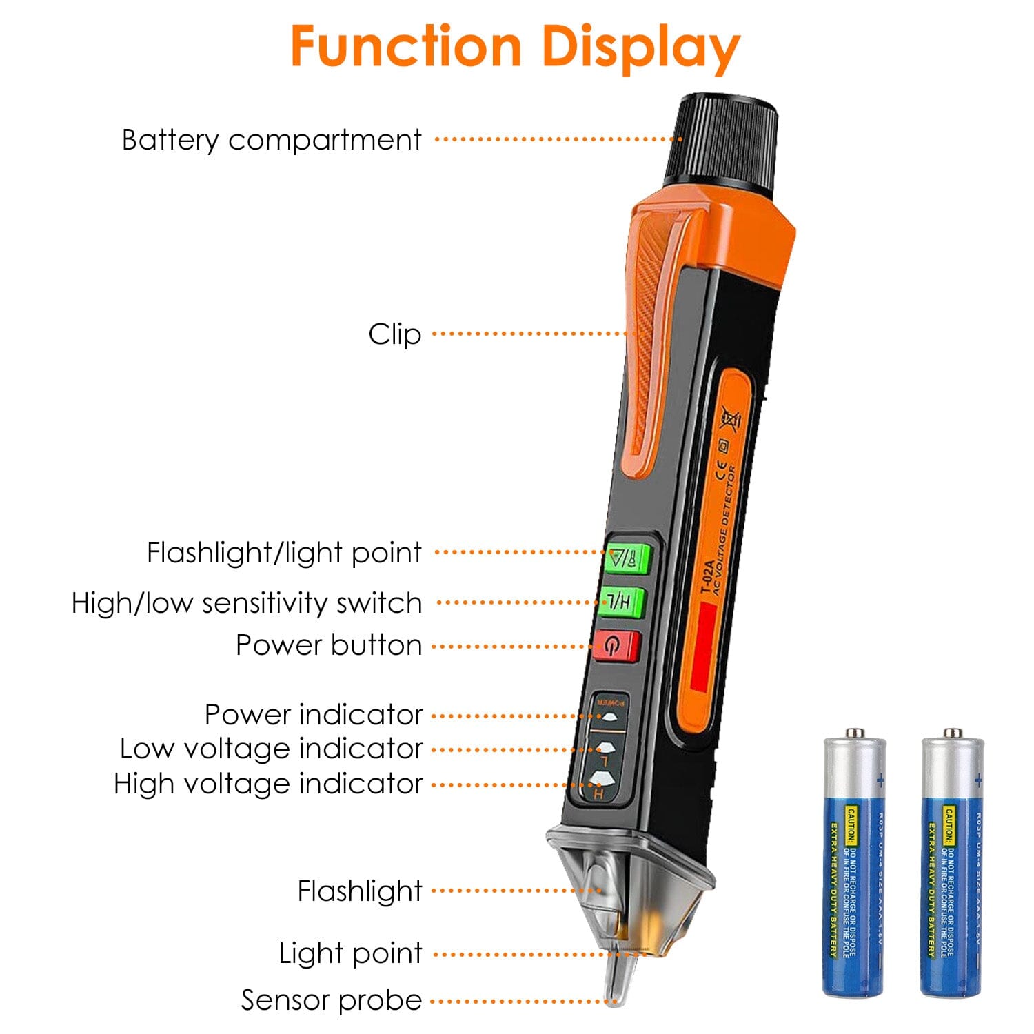 Test Pen Circuit Detector Tester Dual Range 12V/48V-1000V Breakpoint Finder Sale Geniue Stockist