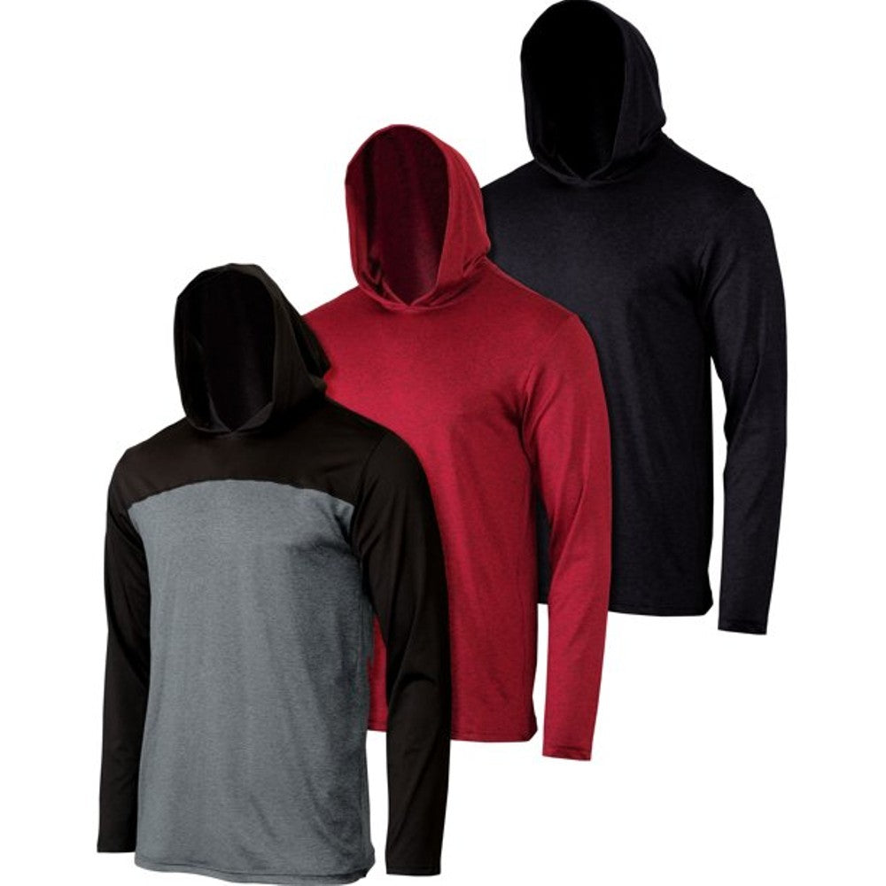 3-Pack: Men's Moisture Wicking Lightweight Hoodies Sale Release Dates