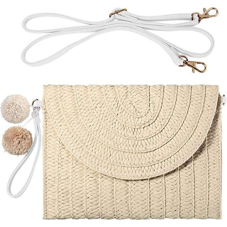 Straw Handmade Shoulder Bag Low Cost Cheap Online