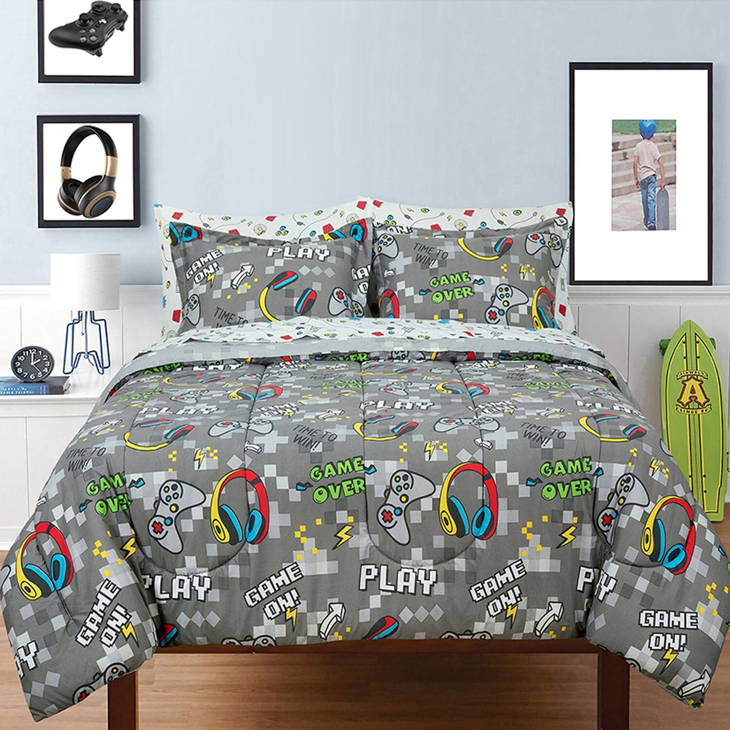 Kidz Mix Game On Glow-in-the-Dark Bed in a Bag Outlet Low Shipping Fee