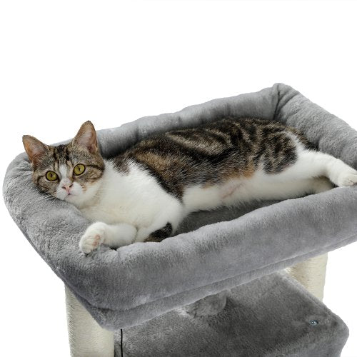 28.4 Cat Tree for Indoor Cats Tower Cheap Pice Free Shipping