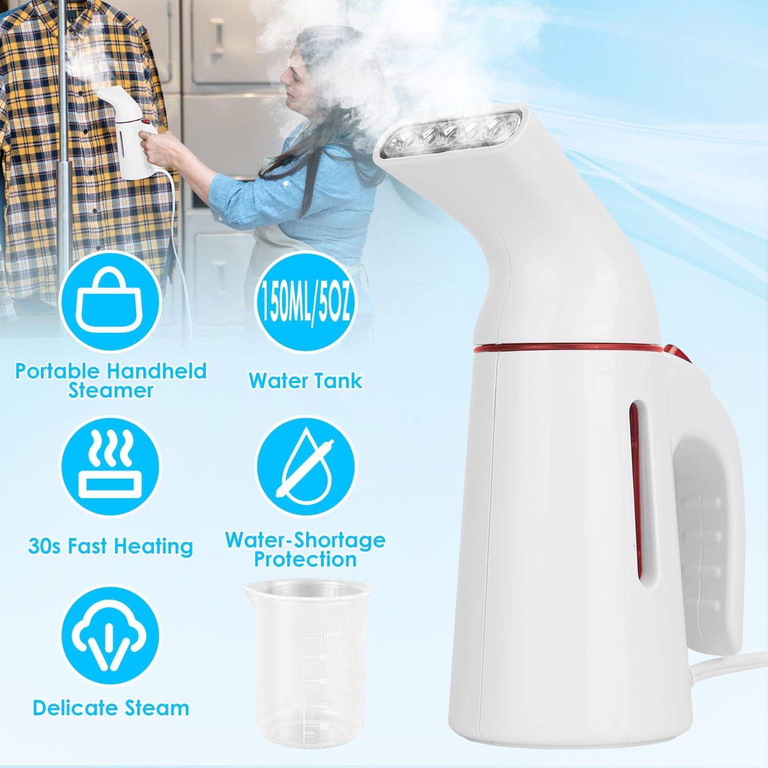 700W Portable Garment Steamer Cheap Sale With Mastercard