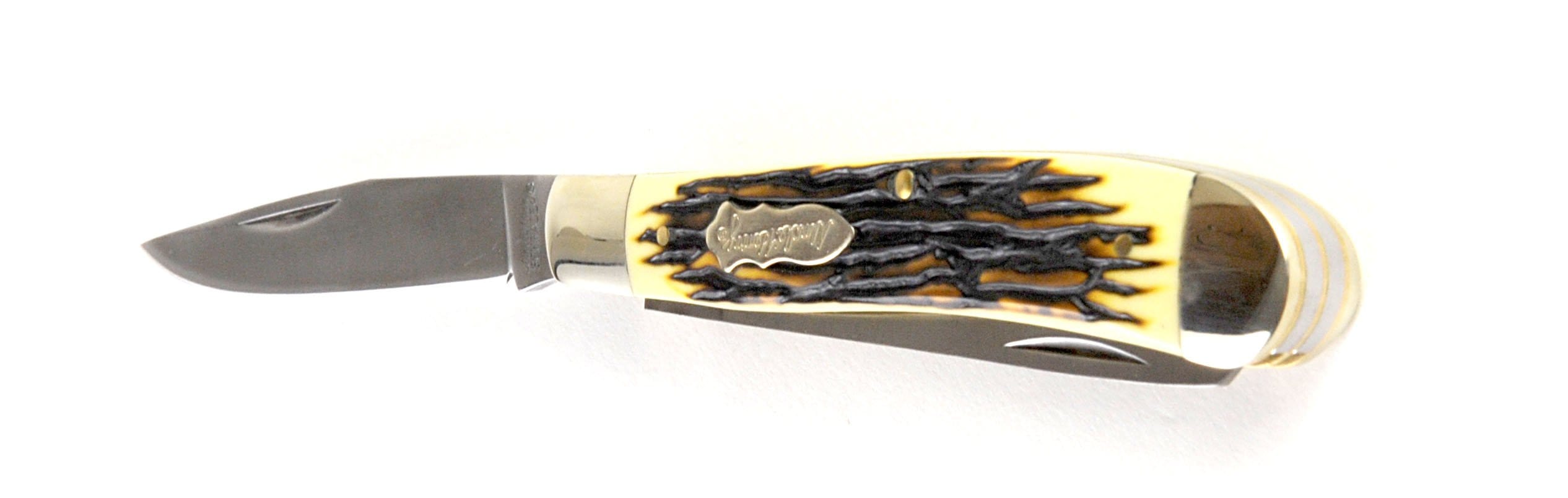 Schrade Uncle Henry Pro Trapper, 2 3.2 Blades, Staglon Handle - 285UH Discount Footlocker Pictures