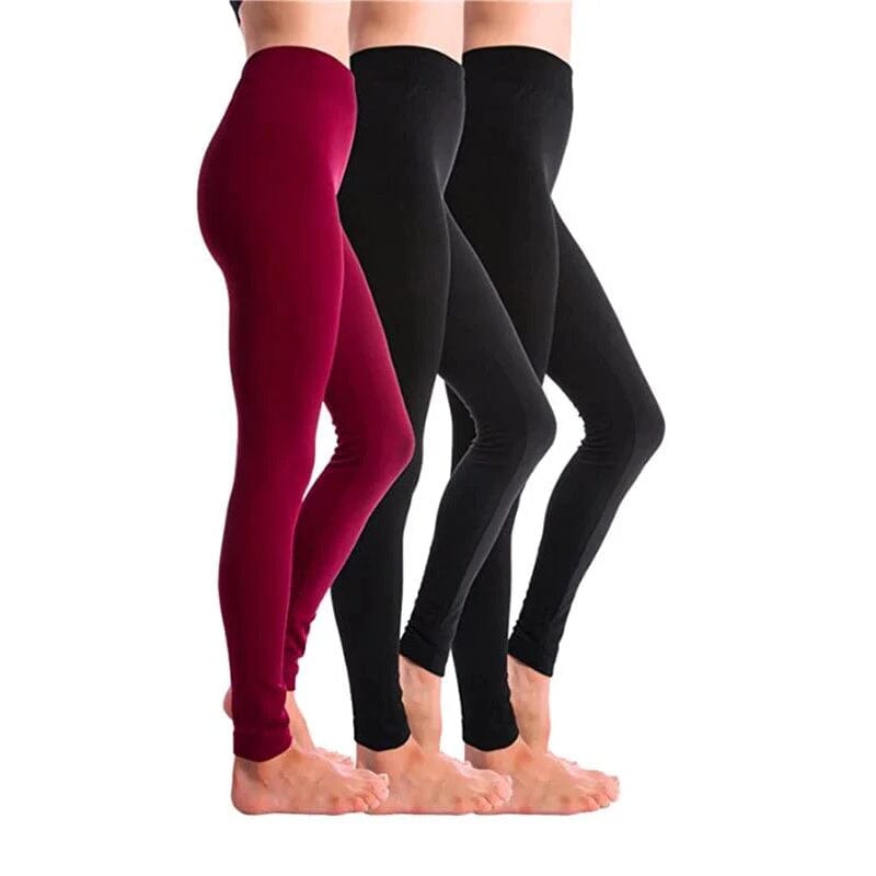 3-Pack: Women’s Fleece Lined Leggings High Waist Soft Stretchy Warm Leggings Cheap Sale Visit