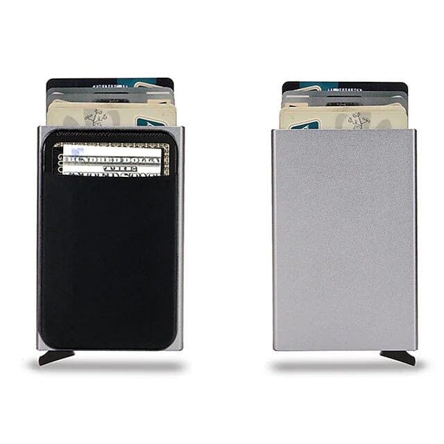 Credit Card Holder Wallet Metal Name Card Official For Sale