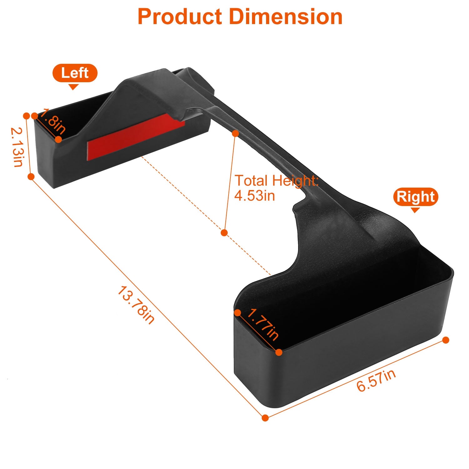 Gear Shift Console Side Tray 2025 Online