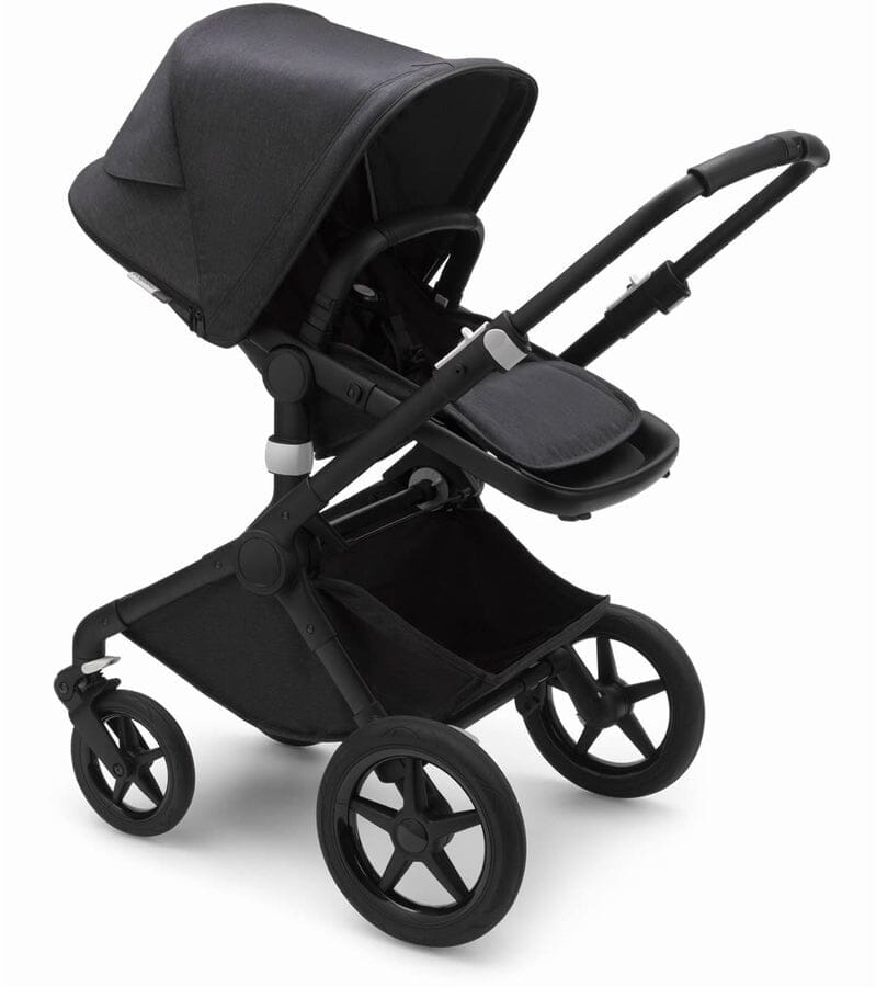 Bugaboo Fox2 Complete Stroller - Black/Mineral Washed Black (Refurbished) Clearance 2025 New