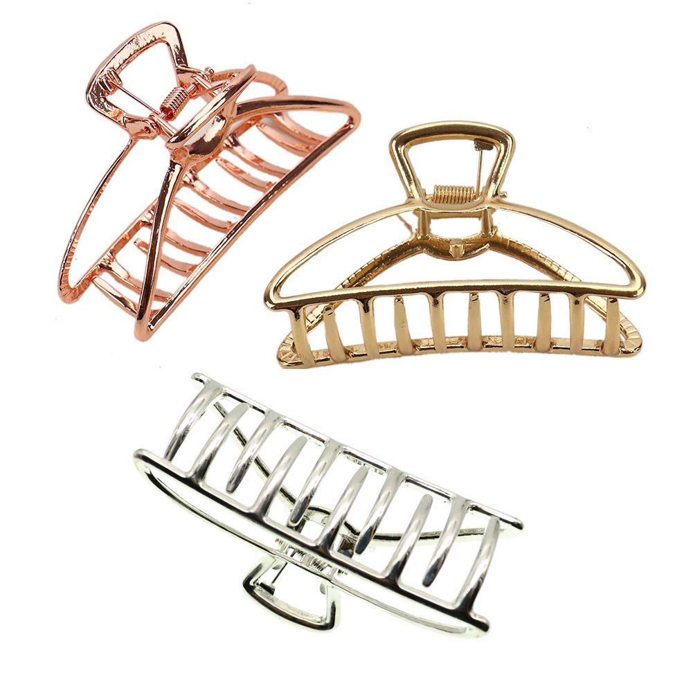 3-Pack: Metal Hair Clips Big Sale Sale Online