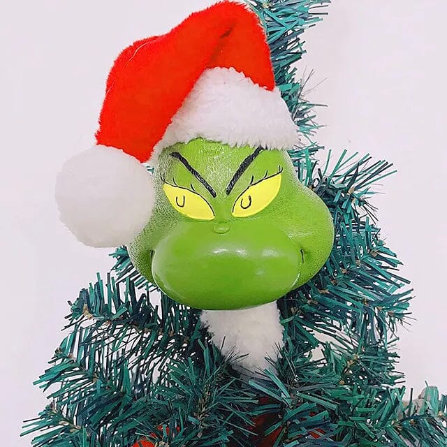 5-Piece Set: Grinch Christmas Tree Decorations, Elf Head, Christmas Tree Arms and Legs For Sale Online