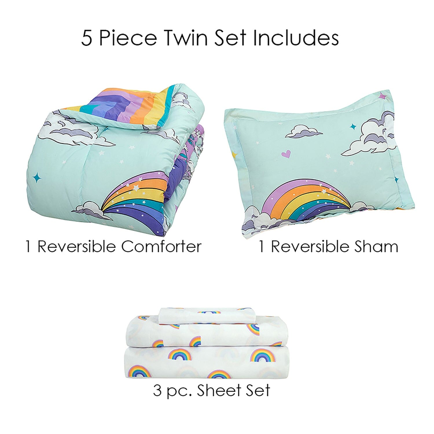 Kidz Mix Magical Unicorn Bed in a Bag Best Wholesale For Sale