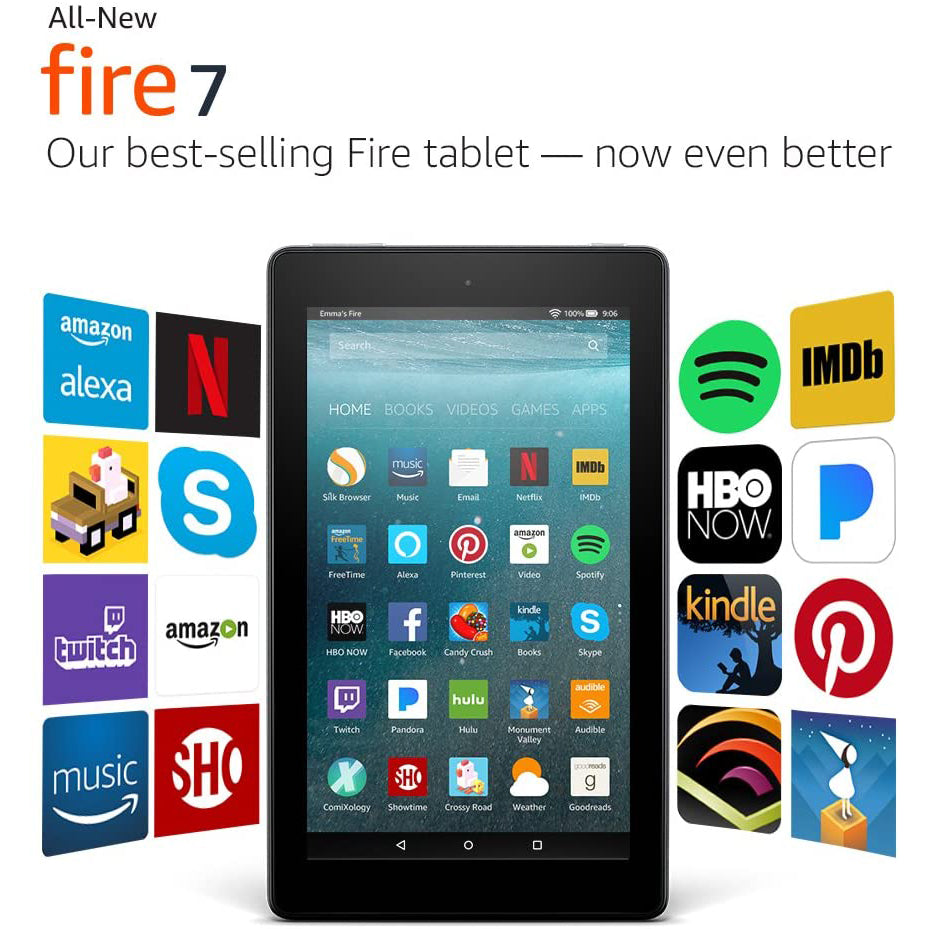 Amazon Kindle Fire 7th Generation 8GB Storage (Refurbished) Outlet Low Pice