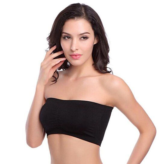 6-Pack: Women's Seamless Bandeau Tube Padded Bralettes Cheap Sale Outlet Locations