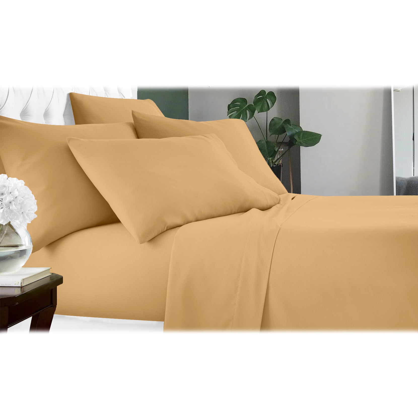 6-Piece: Luxury Home Cool Bamboo-Fiber Sheet Set Cheap Online Store