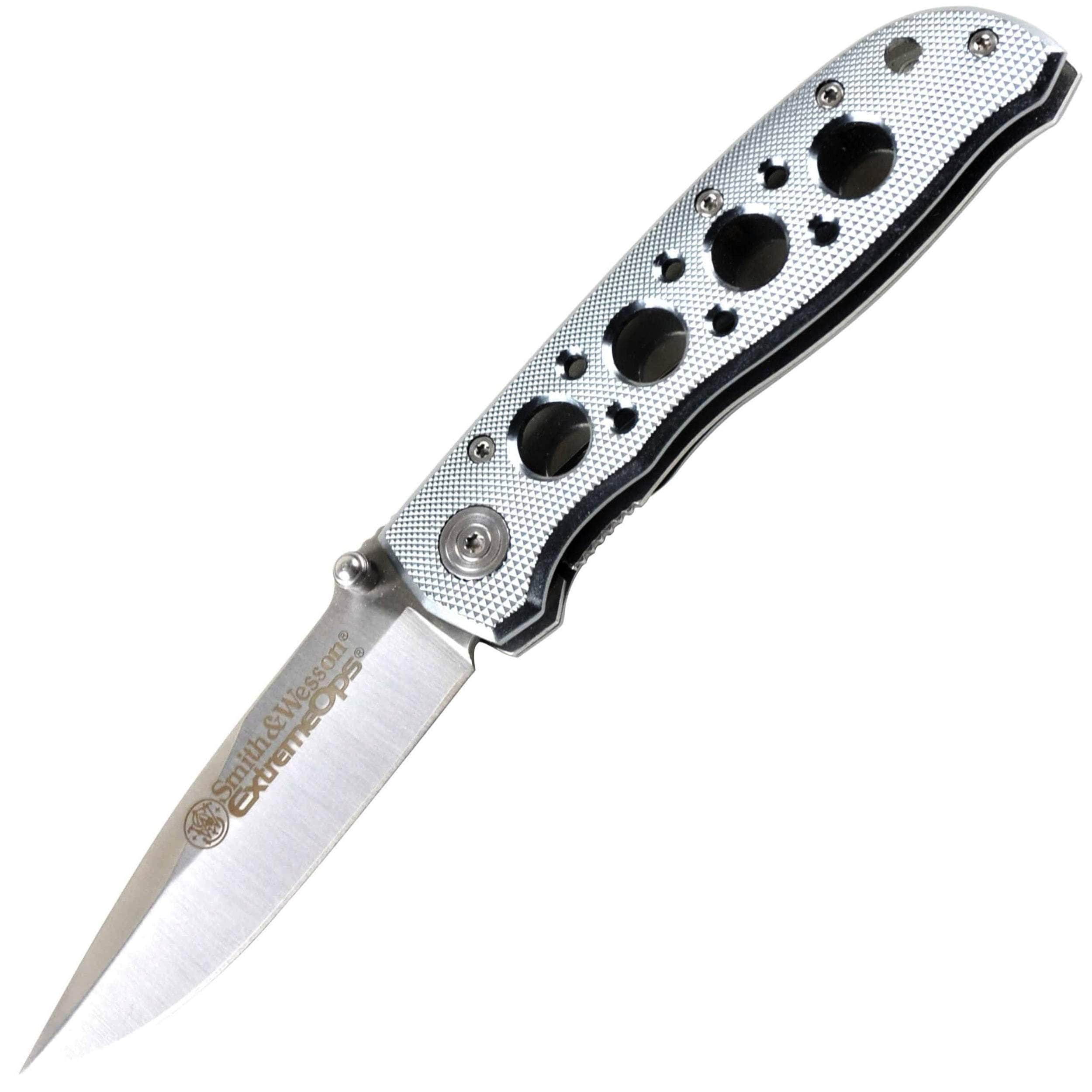 Smith & Wesson Extreme Ops Folder, 3.22 Blade, Aluminum Handle - CK105H Buy Cheap Best Pices