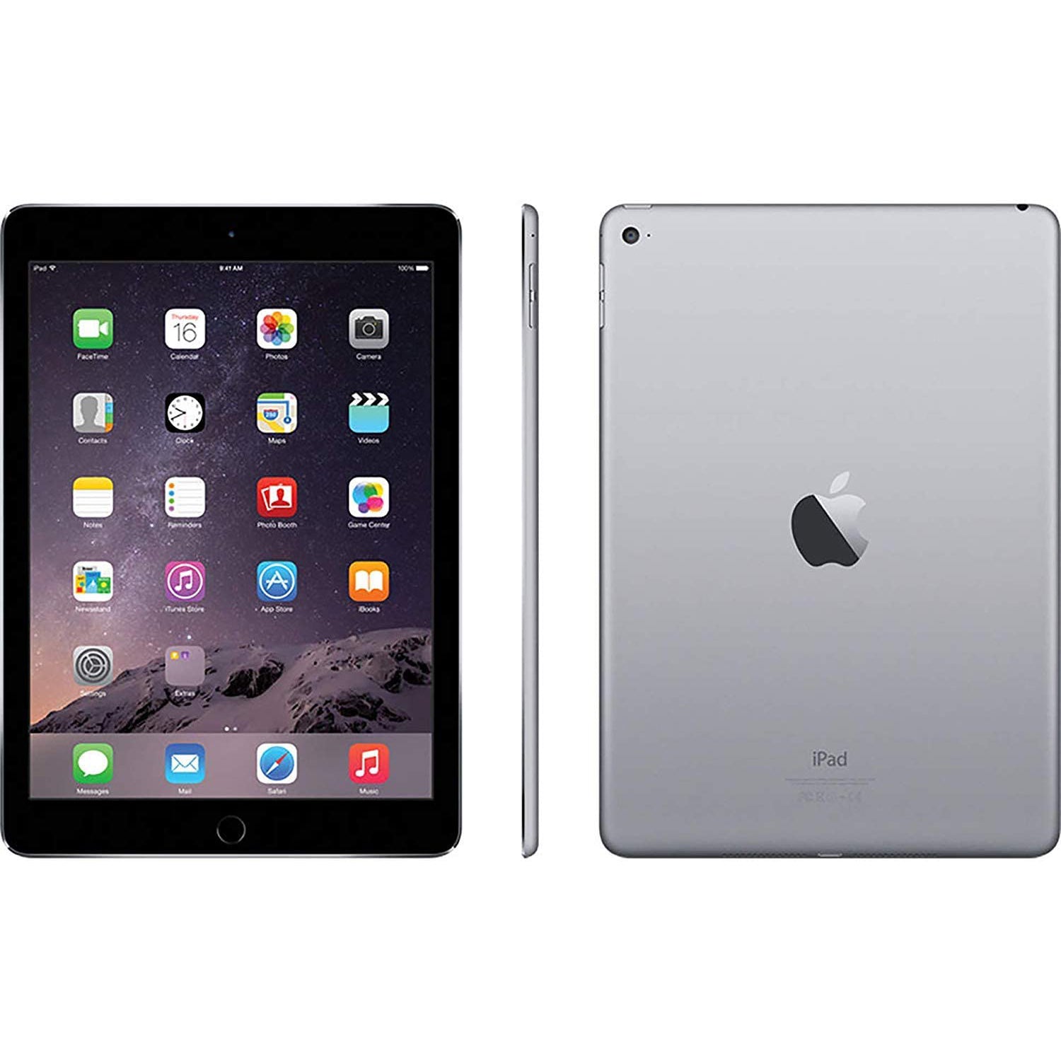 Apple iPad Air 2 16GB (WiFi) 9.7 LCD Space Gray (Refurbished) Buy Cheap Footlocker Finishline