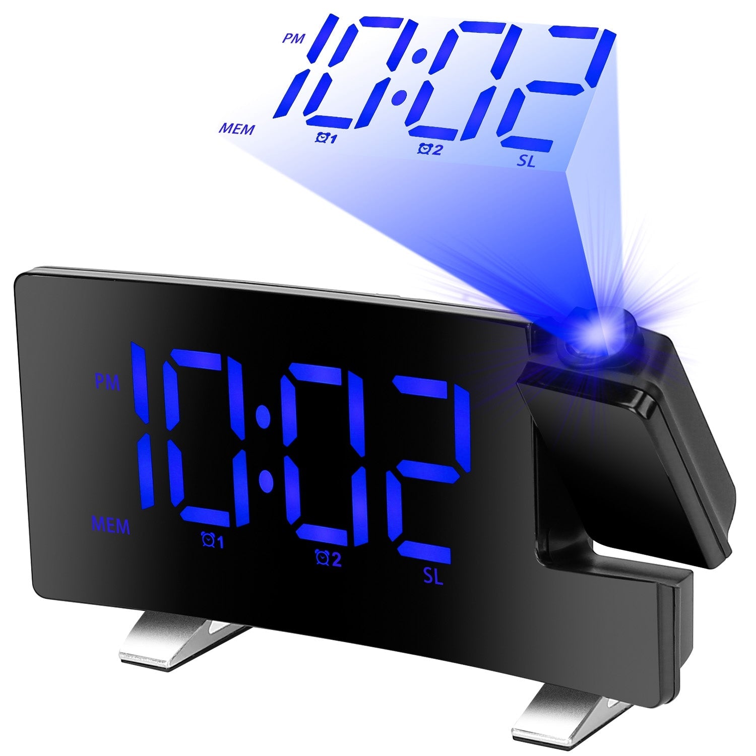 Projection Alarm Clock with Radio Cheap Sale Amazing Pice