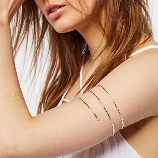 6-Piece: Women's Arm Band Cuff Bracelet Online Online High Quality