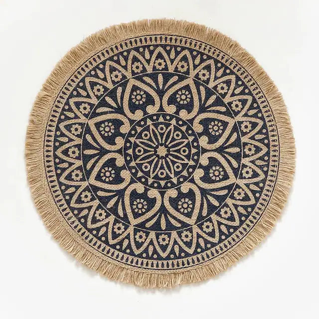 Round Mandala Placemats Sale 2025 Newest