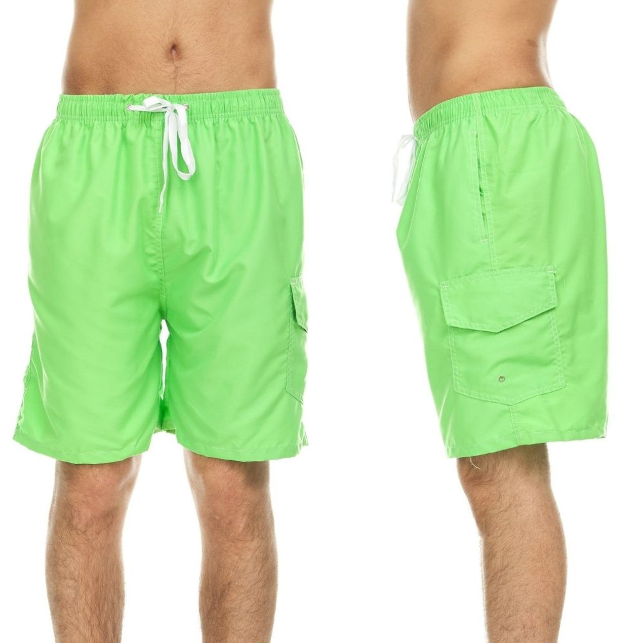 3-Pack: Men's Quick-Dry Swim Shorts Free Shipping Fashionable