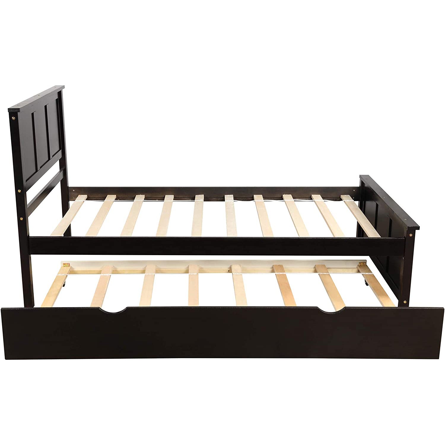 Twin Size Platform Bed with A Trundle Clearance Online Official Site