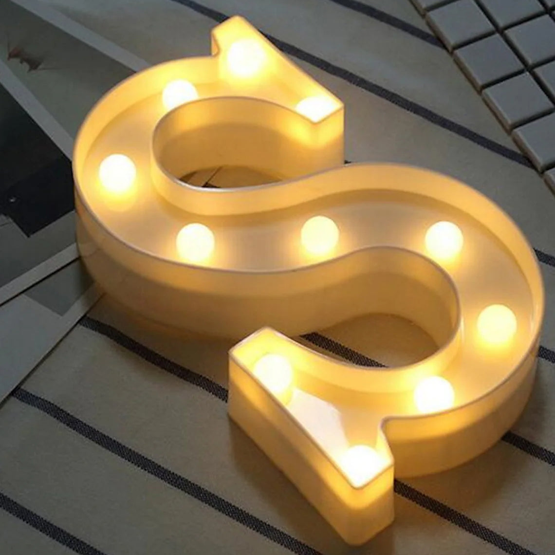 LED Alphabet Light Sale Authentic