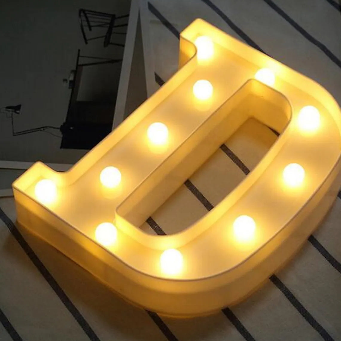 LED Alphabet Light Sale Authentic